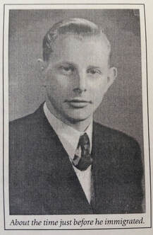 Patriarch, Jack Appel, before he immigrated from Holland. 
